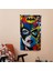 Popart Tarzı Ev Dekorasyonu Duvar Örtü - Yatak Odası, Oturma Odası, Yurt Için Canlı Ranforce 3