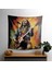 Bob Marley Temalı Kanvas Tablo Duvar Örtüsü - Canlı Pamuk ve Polyester Kumaş Sanat Dekoru 1