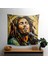 Bob Marley'den Ilham Alan Duvar Örtüsü - Şık Ev Dekorasyonu Için Canlı Ranforce Kumaş Sanatsal 1