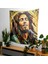 Bob Marley'den Ilham Alan Duvar Örtüsü - Şık Ev Dekorasyonu Için Canlı Ranforce Kumaş Sanatsal 3