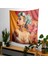 Retro Pin-Up Glamour Duvar Örtüsü - Şık Ev Dekorasyonu Için Canlı Baskılı Kumaş Sanatı 3