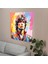 Rüya Gibi Pop Art Duvar Örtüsü - Canlı Renkler, Pamuk Sırtlı, Süblimasyon Baskı - Modern 2