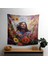 Bob Marley Müzik ve Kültür Baskılı Duvar Örtüsü - Canlı Renkler, Ranforce Kumaş, Modern Ev 1