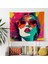 Pop Art Duvar Örtüsü - Canlı Renkler, Pamuk Arka, Polyester Ön, Ranforce Kumaş - 2