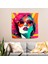 Pop Art Duvar Örtüsü - Canlı Renkler, Pamuk Arka, Polyester Ön, Ranforce Kumaş - 3