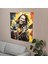 Bob Marley'den Esinlenen Kumaş Duvar Örtüsü - Canlı Renkler, Modern Ev Dekorasyonu Için Sertifikalı 2