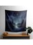 Space Nebula Dreams Duvar Örtüsü - Pamuk Sırt, Polyester Ön - Canlı Renkler, Süblimasyon 1