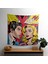 Çizgi Roman Pop Art Duvar Örtüsü - Pamuk Sırtlı, Ranforce Kumaş, Süblimasyon Baskı 1