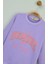 Lila “very Demure” Baskılı Sweatshirt (8-12 Yaş) 2