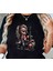 Motorcu Kız Baskılı Özel Tasarım Oversize Tshirt 1