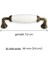 Metal-Gerçek Porselen Antik Sarı Renkli 96 mm Mobilya/dolap/vestiyer/kapak/mutfak Kulpu 4