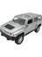 Oyuncak 1:38 Metal Çek Bırak Araba Hummer H2 43629D Gri 1