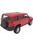 Oyuncak 1:38 Metal Çek Bırak Araba Hummer H2 43629D Kırmızı 3