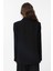 Siyah Regular Fit Kruvaze Kadın Blazer Ceket 10