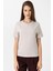 Taş Kadın Bisiklet Yaka Basic T-Shirt 1