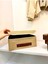 Jüt Kapaklı Dolap Çekmece Içi Takı Makyaj Çamaşır Katlanır Saklama Kutusu Organizer 30 x 23 x 11 cm 3