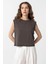 Kahve Modal Kumaş Kadın T-Shirt 1