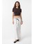 Kahve Crop Kadın T-Shirt 3