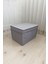 Mini Çok Amaçlı Saklama Kutusu,kutu Hurç,kutu,organizer,oyuncak Kutusu Gri Puantiye Desen 30 x 40 x 25 3