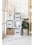 Keçe Dolap Içi Organizer Takı, Makyaj, Banyo, Ofis Düzenleyici Kapaklı Saklama Kutusu 25 x 25 x 25 cm 4