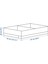 2 Adet Bölmeli Düzenleme Kutusu 34 x 51 x 10 cm Ikea 2'li Set Çekmece Içi Düzenleyici Beyaz 4