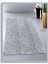 Pamuk Tafting Su Emici Banyo Paspas Seti, Banyo Halısı Makarna 60X100 cm 1