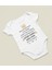 Doğum Günün Kutlu Olsun Baba Yazılı Pamuklu Yumuşak Unisex Çıtçıtlı Body Zıbın 2