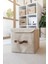 Jüt Dolap Içi Organizer Takı, Makyaj, Banyo, Ofis Düzenleyici Kapaklı Saklama Kutusu 30 x 30 x 30 cm 1