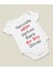 Yanımda Abim Varken Bana Bişey Olmaz Yazılı Pamuklu Yumuşak Unisex Çıtçıtlı Body Zıbın 2