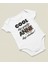Cool Diye Yazılır Anne Diye Okunur Yazılı Pamuklu Yumuşak Unisex Çıtçıtlı Body Zıbın 2