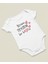 Benim Teyzem Bir Başka Yazılı Pamuklu Yumuşak Unisex Çıtçıtlı Body Zıbın 2