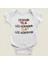 Dedemin Ilk Göz Ağrısının Ilk Göz Ağrısıyım Yazılı Pamuklu Yumuşak Unisex Çıtçıtlı Body Zıbın 1