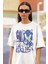 Unstoppable Sonic Lets Go Baskılı Unisex Oversize Çizgi Film Tişört 2