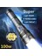 Gold Orion OR-G500 100W Süper Parlak LED El Feneri – 1000 Metre Menzilli, 4*181350 Lityum Pil, Zoom Özellikli, Şarj Edilebilir, Su Geçirmez Metal Gövde 1