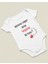 Annem Süper Ama Teyzem Bir Tane ! Yazılı Pamuklu Yumuşak Unisex Çıtçıtlı Body Zıbın 2
