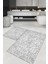 Yıkanabilir Dijital Baskılı 2'li Banyo Takımı, Kaymaz Taban, Polyester, 60x100/40x60 1