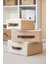 Jüt Dolap Içi Organizer Takı, Makyaj, Banyo, Ofis Düzenleyici Saklama Kutusu Organizer 26 x 20 x 10 cm 5