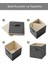 4'lü Dolap Içi Düzenleyici , Çamaşır Oyuncak Saklama Kutusu Sepet Organizer 33X30X30 4