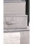 5'li Set 53 x 44 x 21 cm Baza Altı & Dolap Içi Organizer, Yorgan & Yastık Düzenleyici Hurç Gri 4