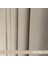 Donatti Bej Düz Keten Fon Perde 1/3 Pile Tek Kanat 2