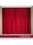 Donatti Kırmızı Star Blackout Pilesiz Tek Kanat Fon Perde 3