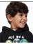 Kapüşonlu Çocuk Sweatshirt Siyah 3