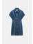 Allbucks Zara, Mini Denim Elbise Z1975 ABZRA1067 3