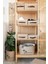 Jüt Kapaklı Dolap Içi Organizer Takı, Makyaj, Banyo, Ofis Düzenleyici Saklama Kutusu 35 x 26 x 15 cm 3