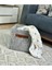 Çok Amaçlı Deri Kulplu Keçe Kutu Organizer Dolap Çamaşır Oyuncak Düzenleyici 30 x 30 x 30 cm Gri 3