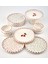 11 Parça 6 Kişilik Cherry Stackable Kahvaltı Takımı - Kirazlı Kahvaltılık Sunum Tabağı 3