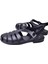 S10259-002 Biarritz Mate Siyah Kadın Sandalet 4