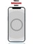 (Ic) iPhone 16 Pro Max Uyumlu Animasyonlu Şeffaf Sert Mika Sararmaz Magsafe Ince Fit Kılıf 3