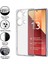 (Tıpalı Şeffaf) Xiaomi Redmi Note 13 Pro 4g Kamera Koruyuculu Şarj Yeri Tıpalı Yumuşak Silikon Kılıf 3