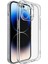 (Tıpalı Şeffaf) Iphone 14 Pro Kamera Koruyuculu Şarj Yeri Tıpalı Yumuşak Şeffaf Silikon Kılıf 1